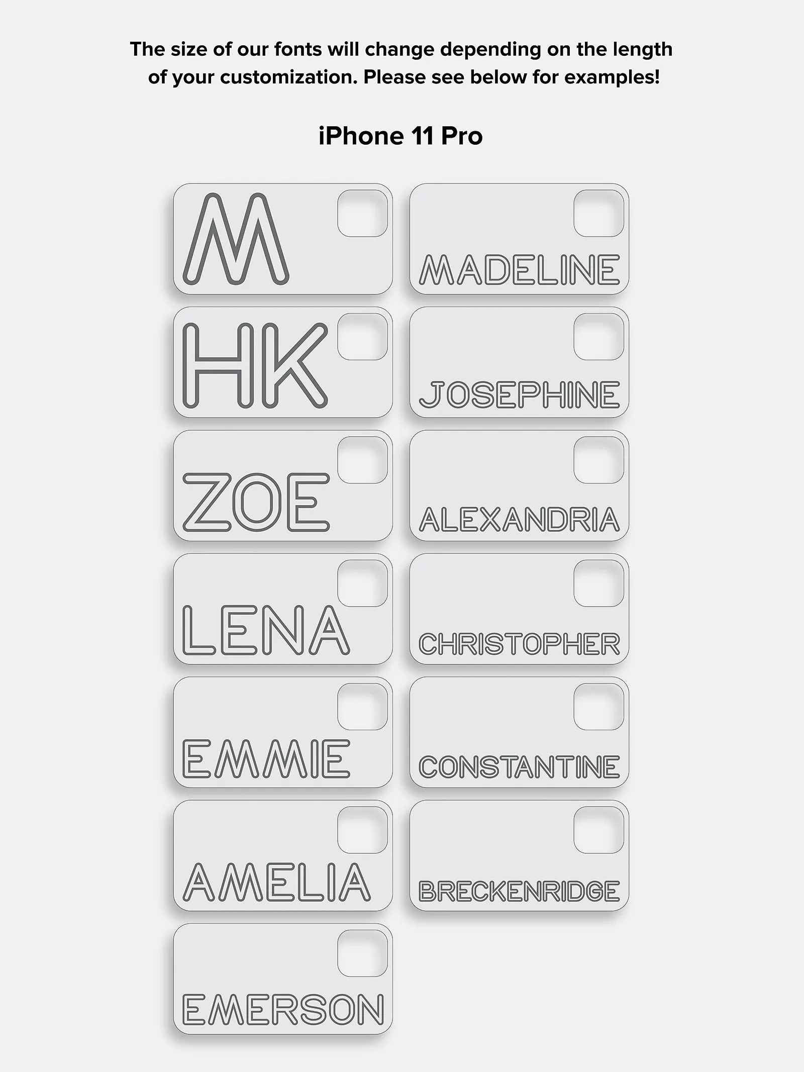 Fine Line Custom iPhone Case - Blush/Pink