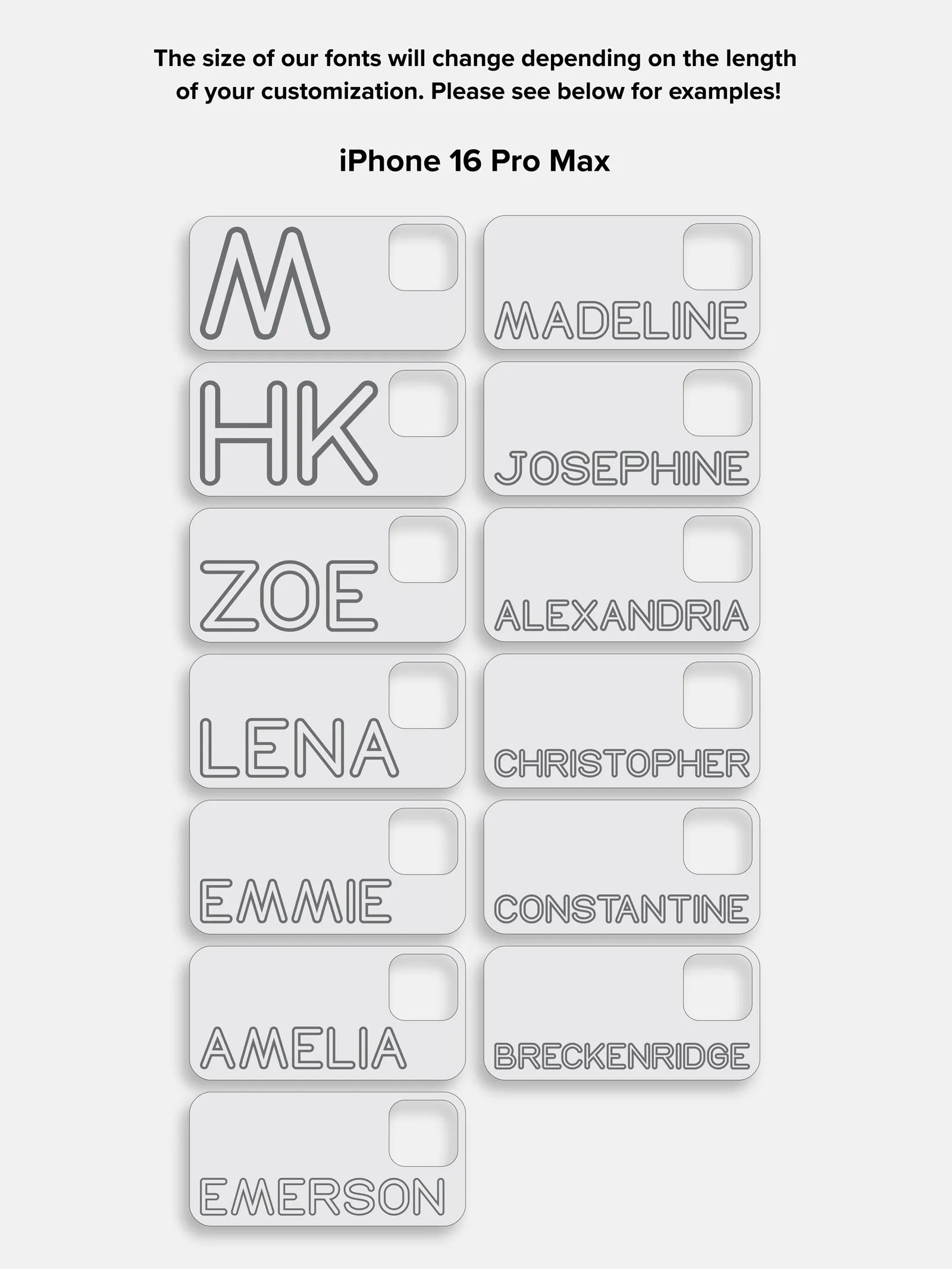 Fine Line Custom iPhone Case - Blush/Pink