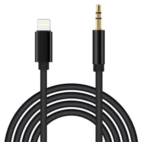 Fleming VD 8 Pin Lightning to 3.5MM Audio Headphone Cable - Black | 545063