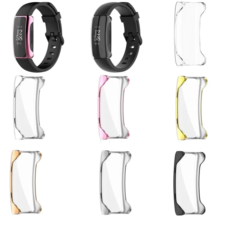 For Fitbit Inspire 2 Full Coverage PC Protective Case Cover(Transparent)