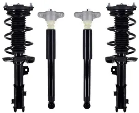 Front Struts Assembly & Rear Complete Shocks For Kia Forte GT 2020-2022