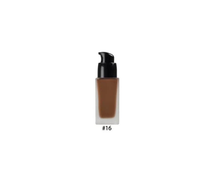 Full Coverage Liquid Foundation in 16 Shades w/SPF - MQO 25 pcs