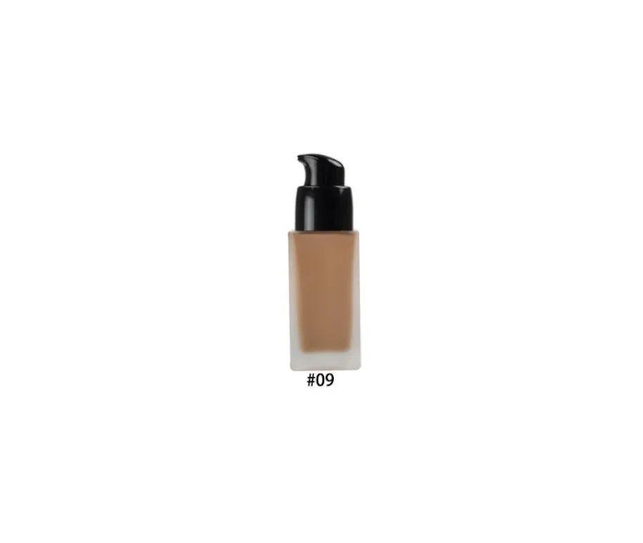 Full Coverage Liquid Foundation in 16 Shades w/SPF - MQO 25 pcs