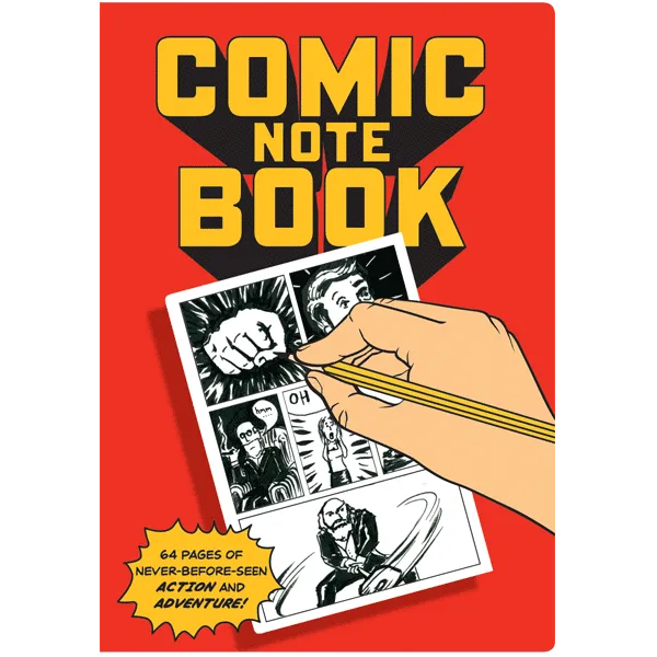 Full Size Comic Book Notebook