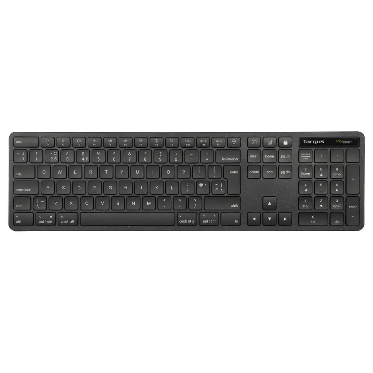 Full-Size Wired EcoSmart™ Keyboard (UK)