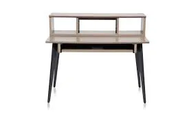 Gator Frameworks GFW-ELITEDESK-GRY Elite Series Main Desk - Driftwood Grey