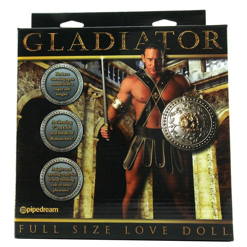 Gladiator Full Size Inflatable Doll