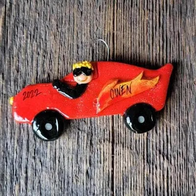 Hot Rod Ornament