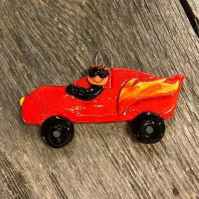 Hot Rod Ornament