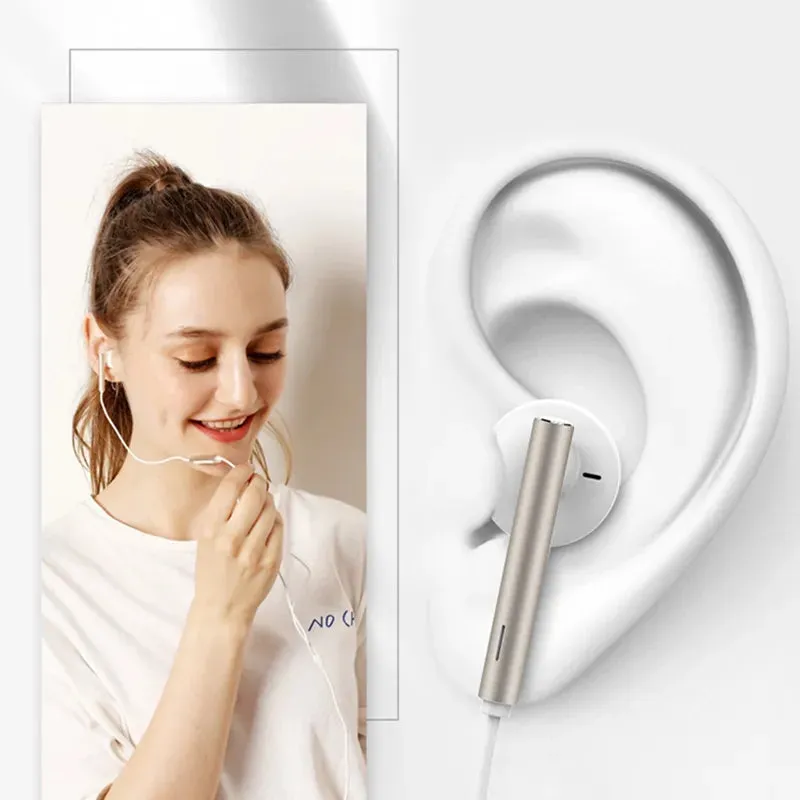 Huawei AM116 3.5mm In-Ear Wired Earphone Metal Version