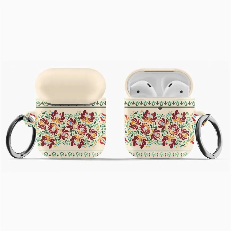 Hungarian Beige Matyó AirPod® Case