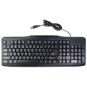 iMicro (KB-US9851) 107-Key Wired USB Keyboard (English)