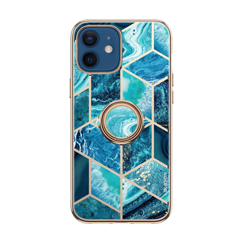 iPhone 12 mini Cosmo Snap Case - Ocean Blue