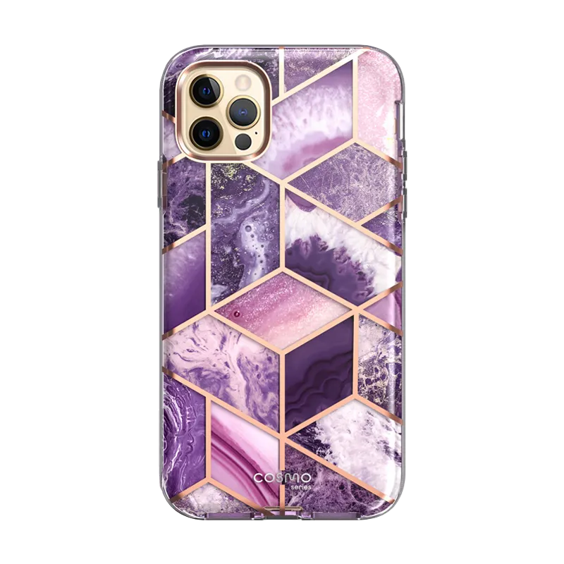 iPhone 13 Pro Cosmo Case(open box) - Marble Purple