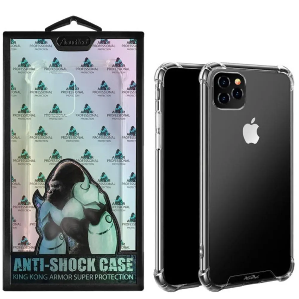 King Kong iPhone Series Anti-Knock TPU Transparent Case