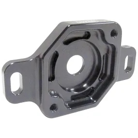 King Racing Products Super Seal Power Steering Pump Bracket Aluminum - Black Anodize