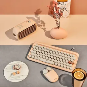 Lofree EH112S Milk Tea 79 Keys ABS Mechanical Keyboard