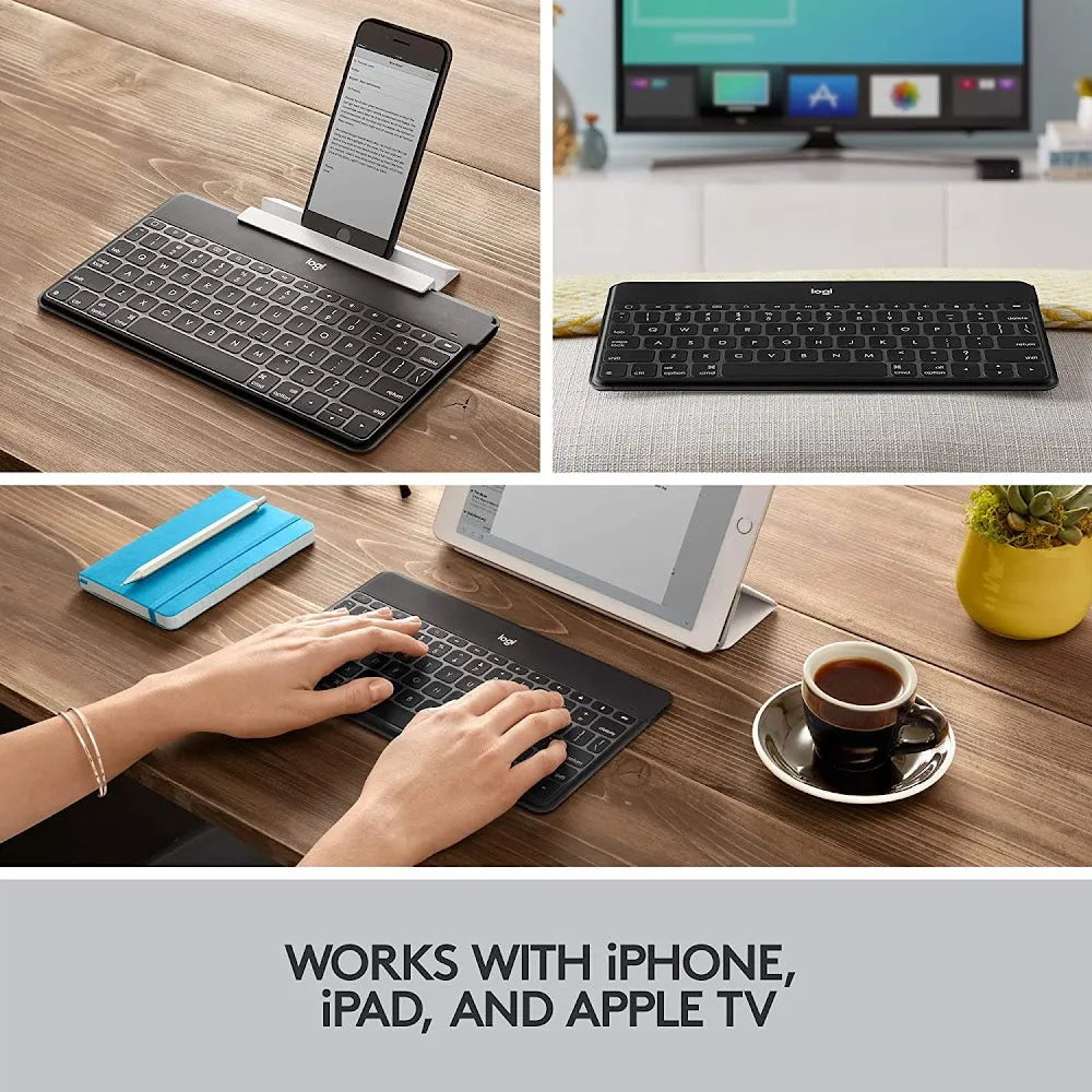 Logitech Keys-To-Go BT Keyboard With Stand