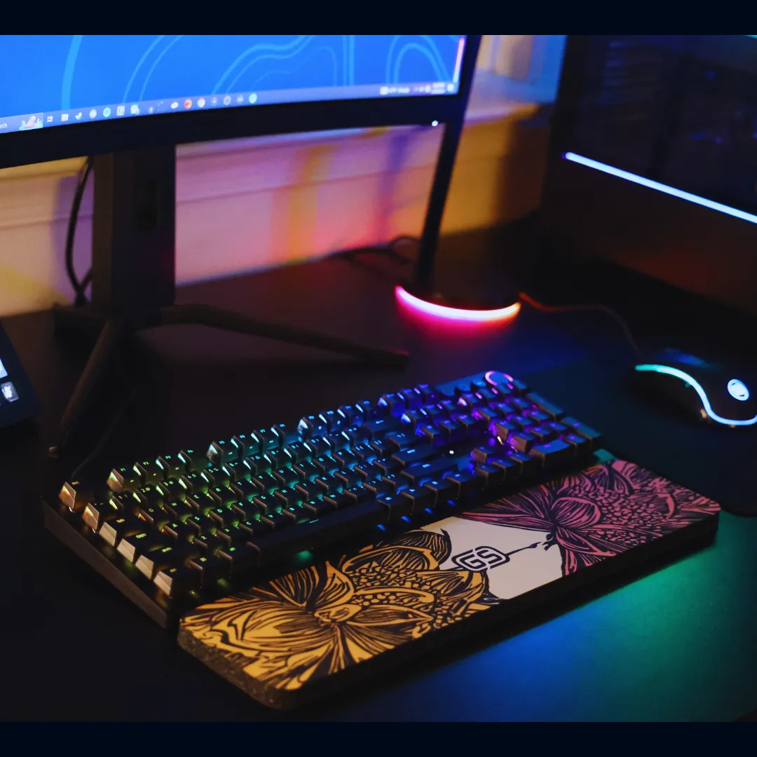 Lotus Wrist Rest