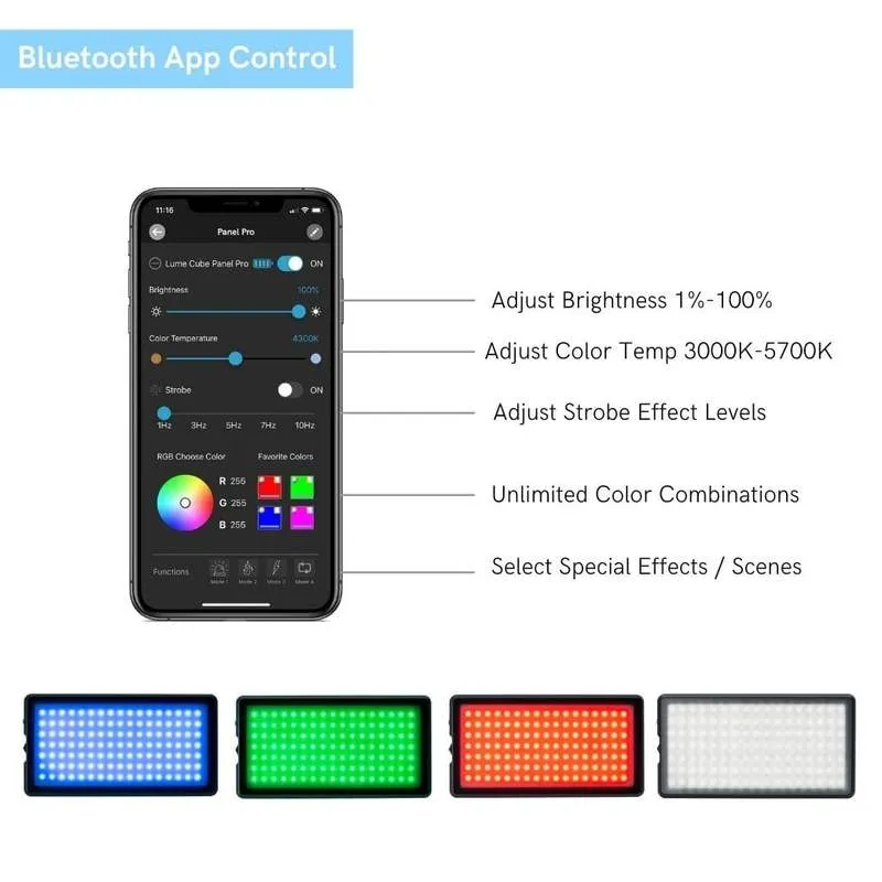 Lume Cube Panel RGB LED Light