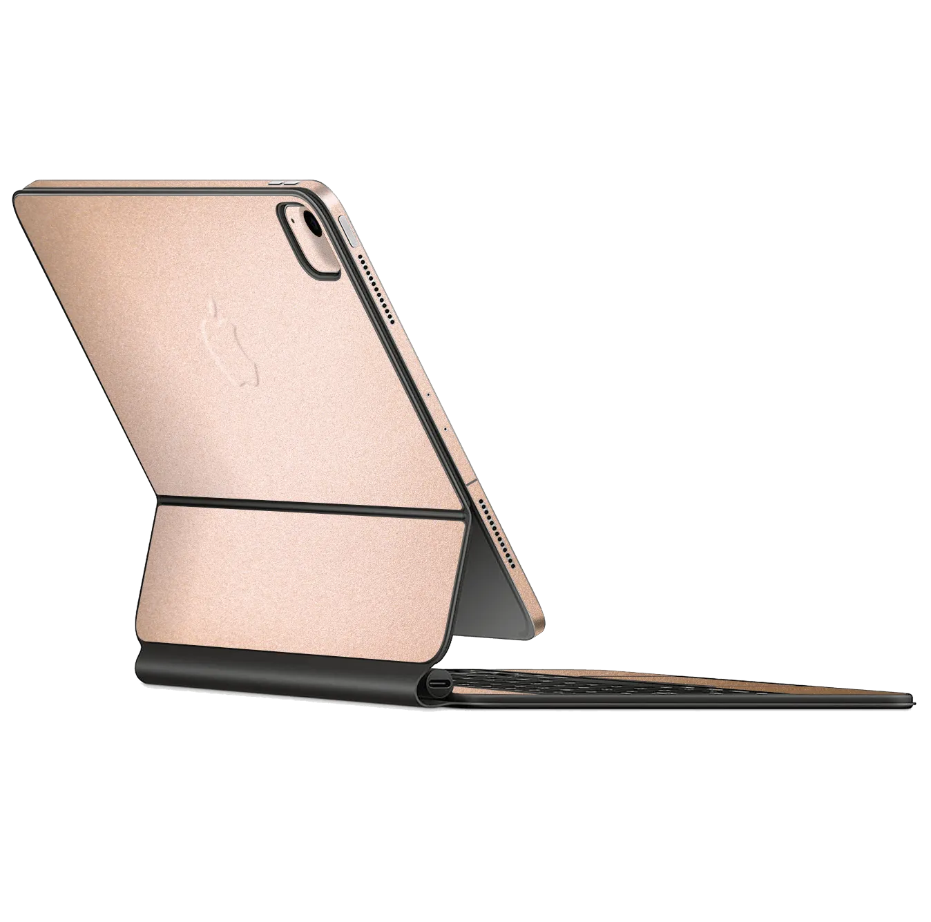 Magic Keyboard for iPad AIR 4/5 LUXURIA Rose Gold Metallic Skin