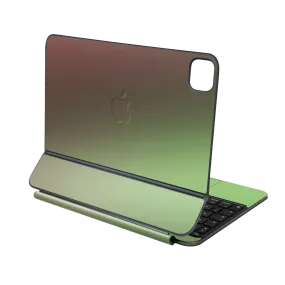 Magic Keyboard for iPad Pro 11” (M4, 2024) CHAMELEON AVOCADO Matt Metallic Skin