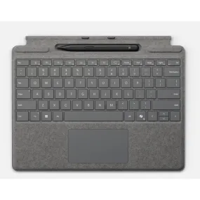 Microsoft Surface Pro [11th Ed] Keyboard Bundle with Slim Pen (Platinum)