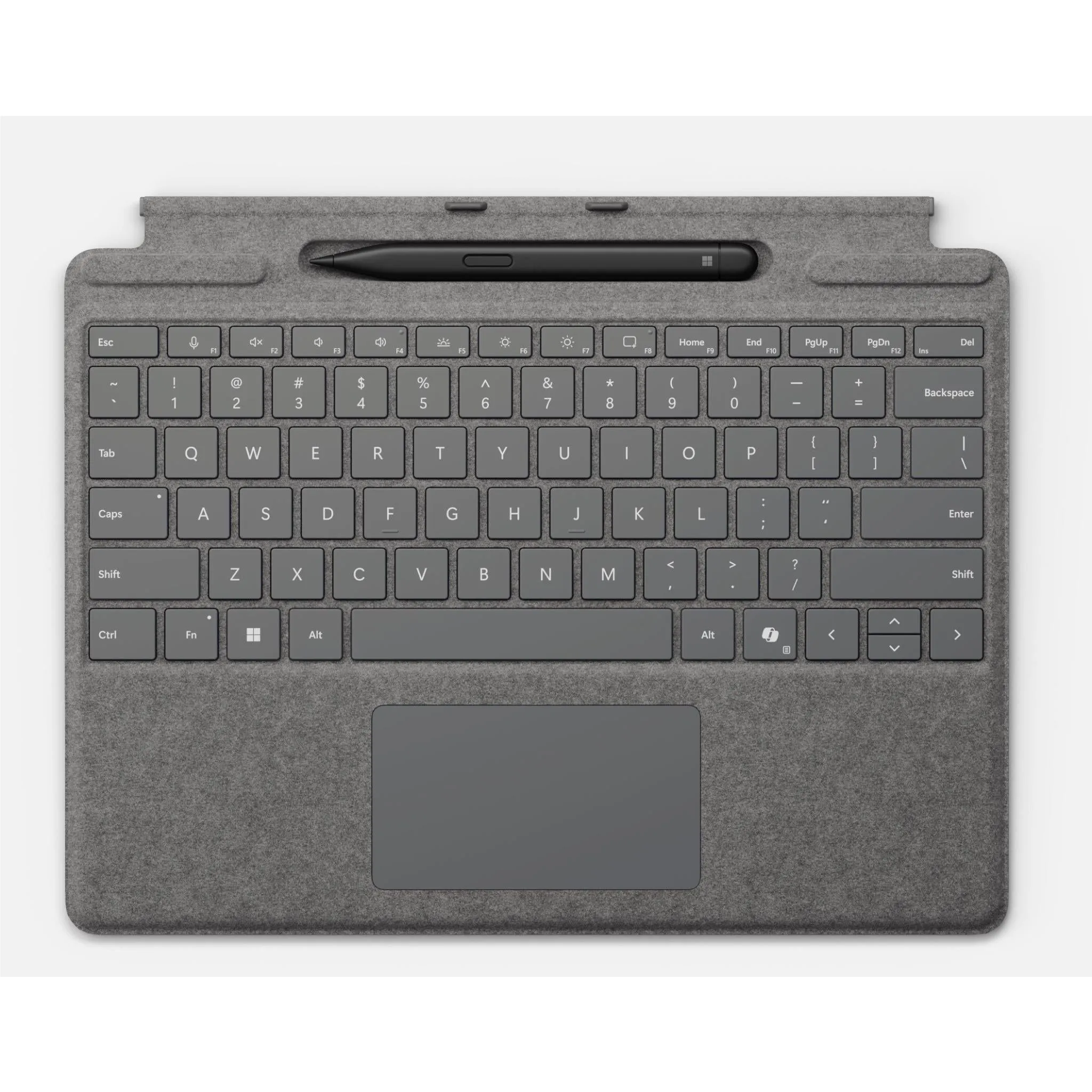 Microsoft Surface Pro [11th Ed] Keyboard Bundle with Slim Pen (Platinum)