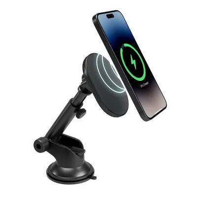 Monster 15Watt Magnetic Wireless Charging Car Mount Dash and Vent Mount