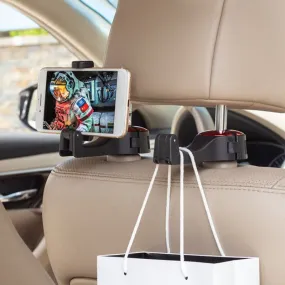 Multifunctional Car Back Seat Phone Holder Hanger