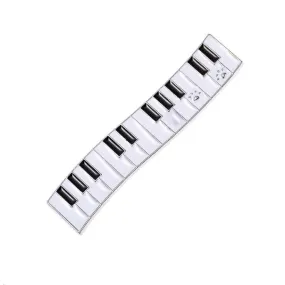 Music Themed Hair Clip - Piano Keybaord