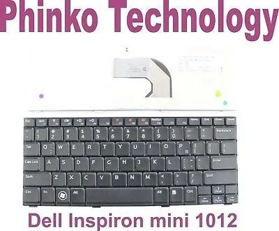 NEW KEYBOARD DELL US Black Keyboard for Inspiron Mini 10 (1018),