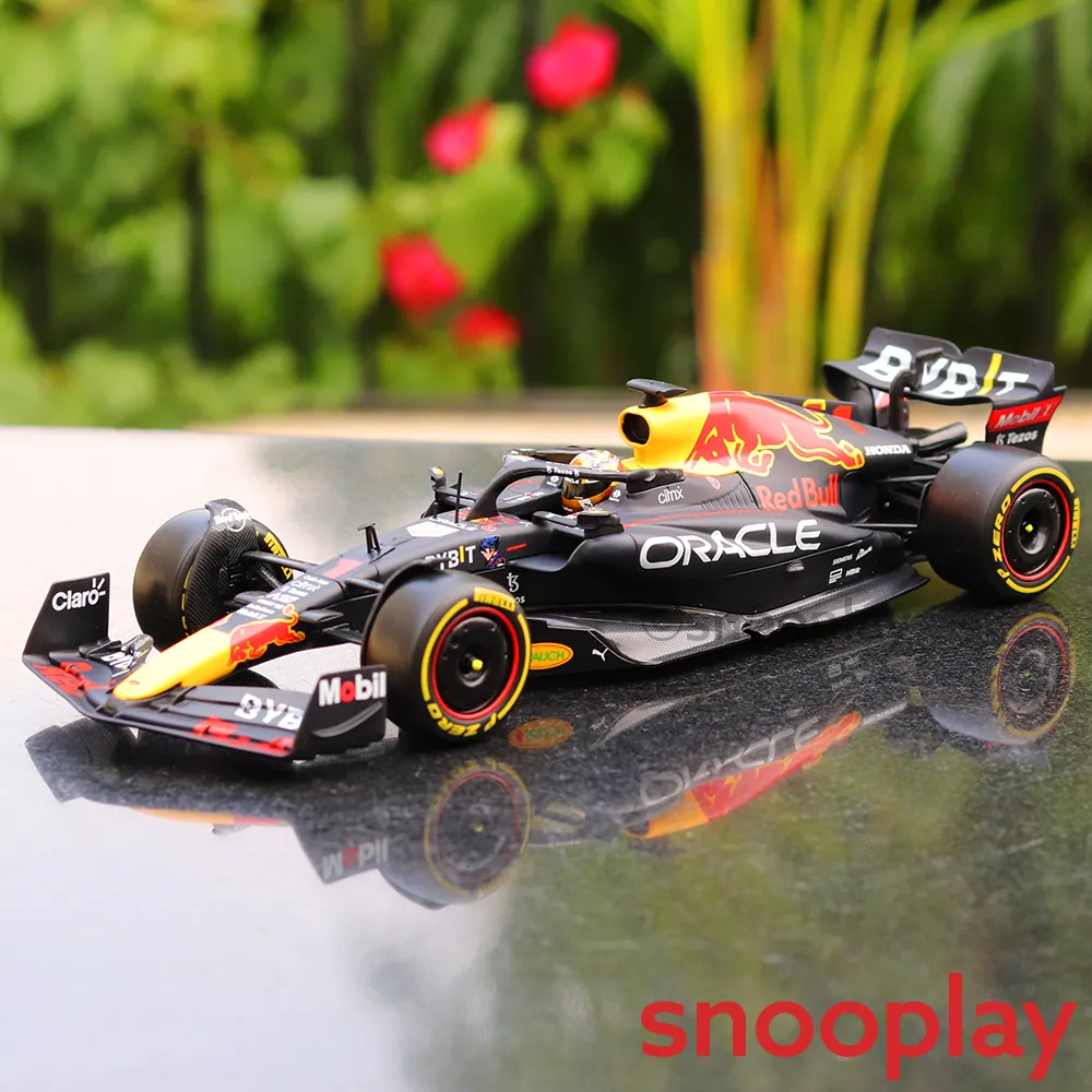 Original Licensed Oracle Red Bull Racing Winner Abu Dhabi Grand Prix (2022) Diecast Car - Max Verstappen | Scale 1:24 (COD Not Applicable)