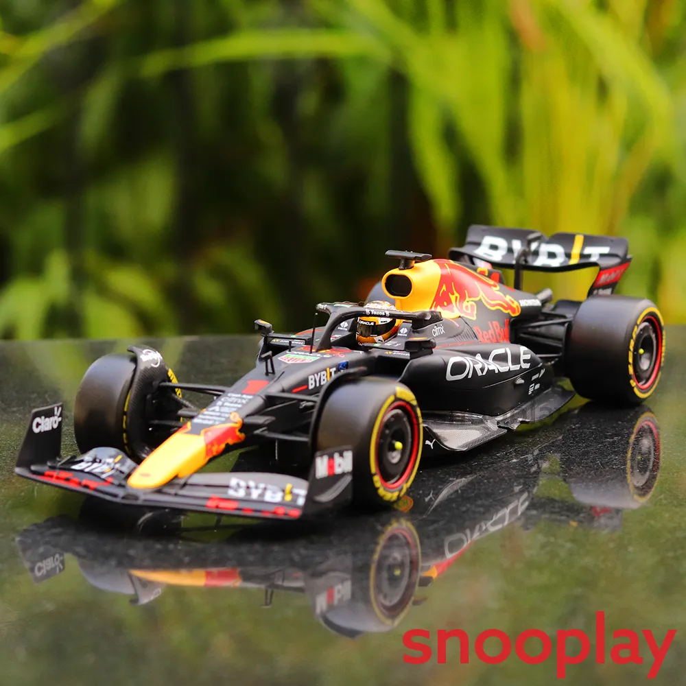 Original Licensed Oracle Red Bull Racing Winner Abu Dhabi Grand Prix (2022) Diecast Car - Max Verstappen | Scale 1:24 (COD Not Applicable)