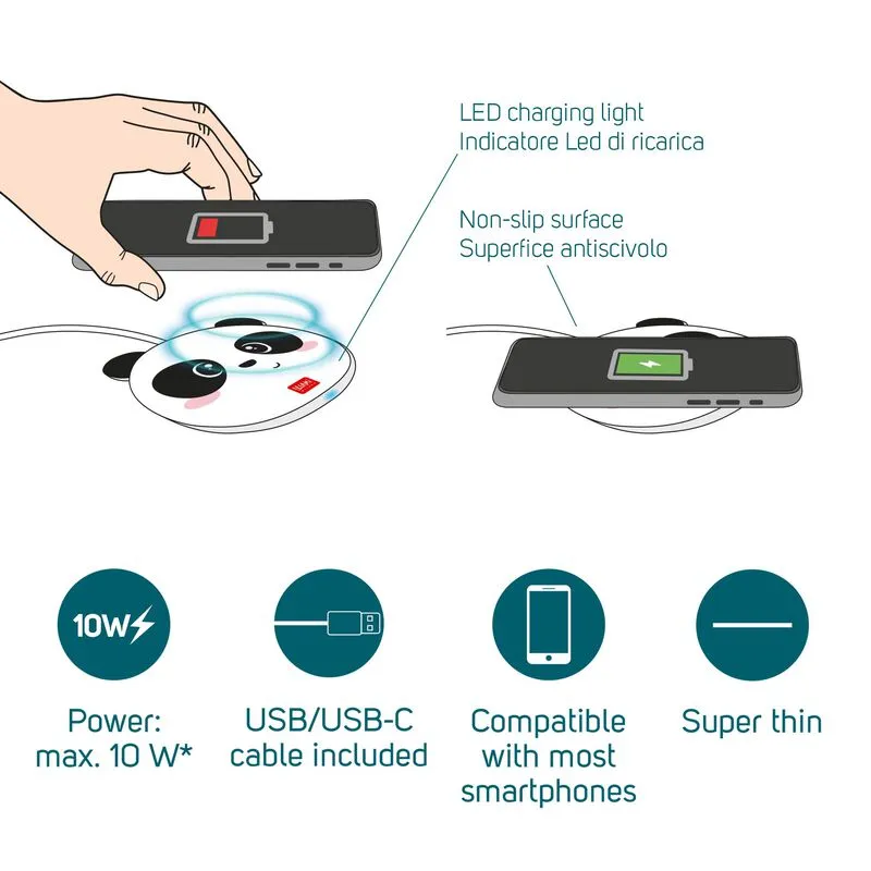 Panda Superfast Smartphone Wireless Charger