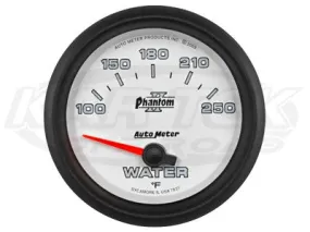 Phantom II 2-5/8" Short Sweep Electric Gauges Fuel Level (240 ? Empty/33 ? Full)