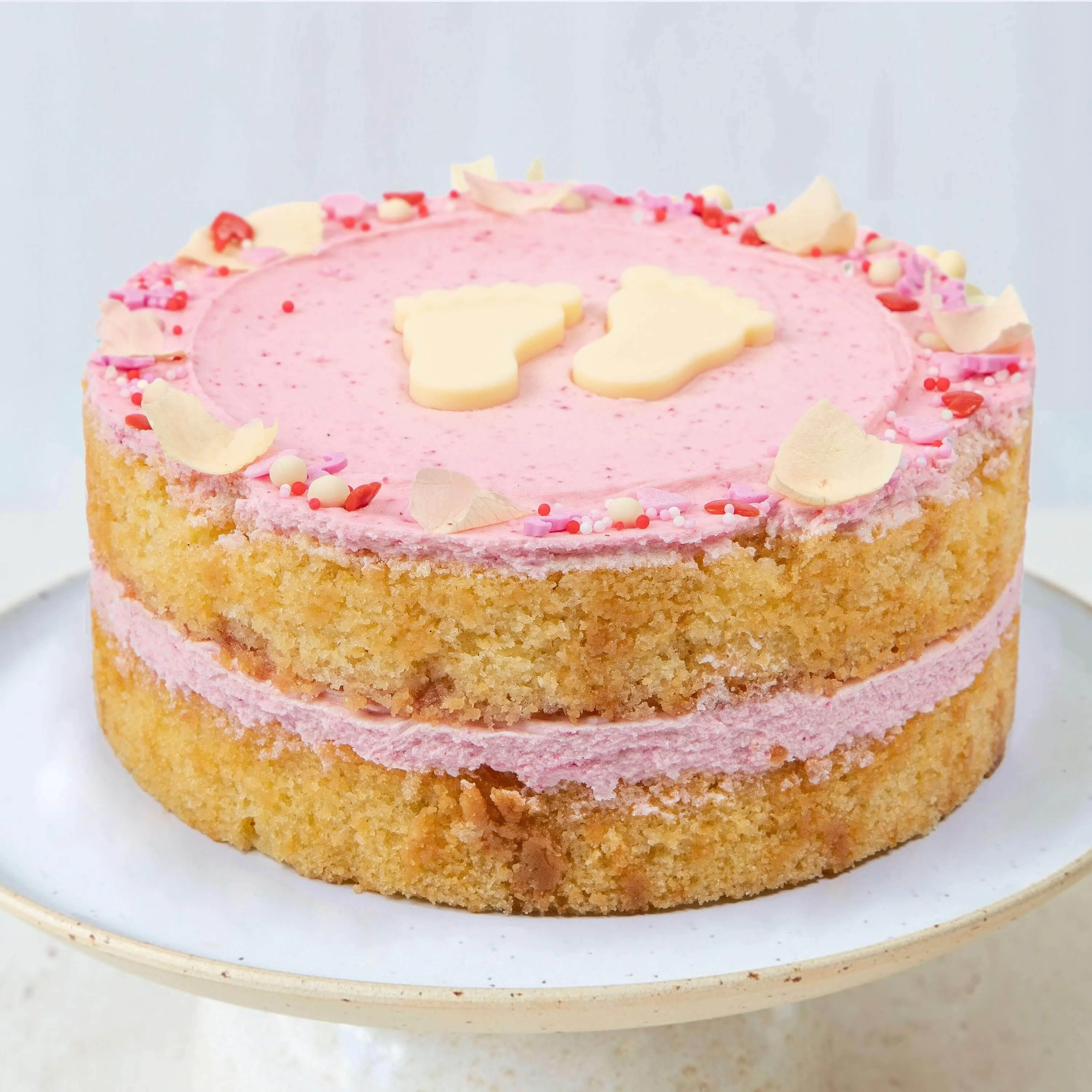 Pink Baby Girl Cake