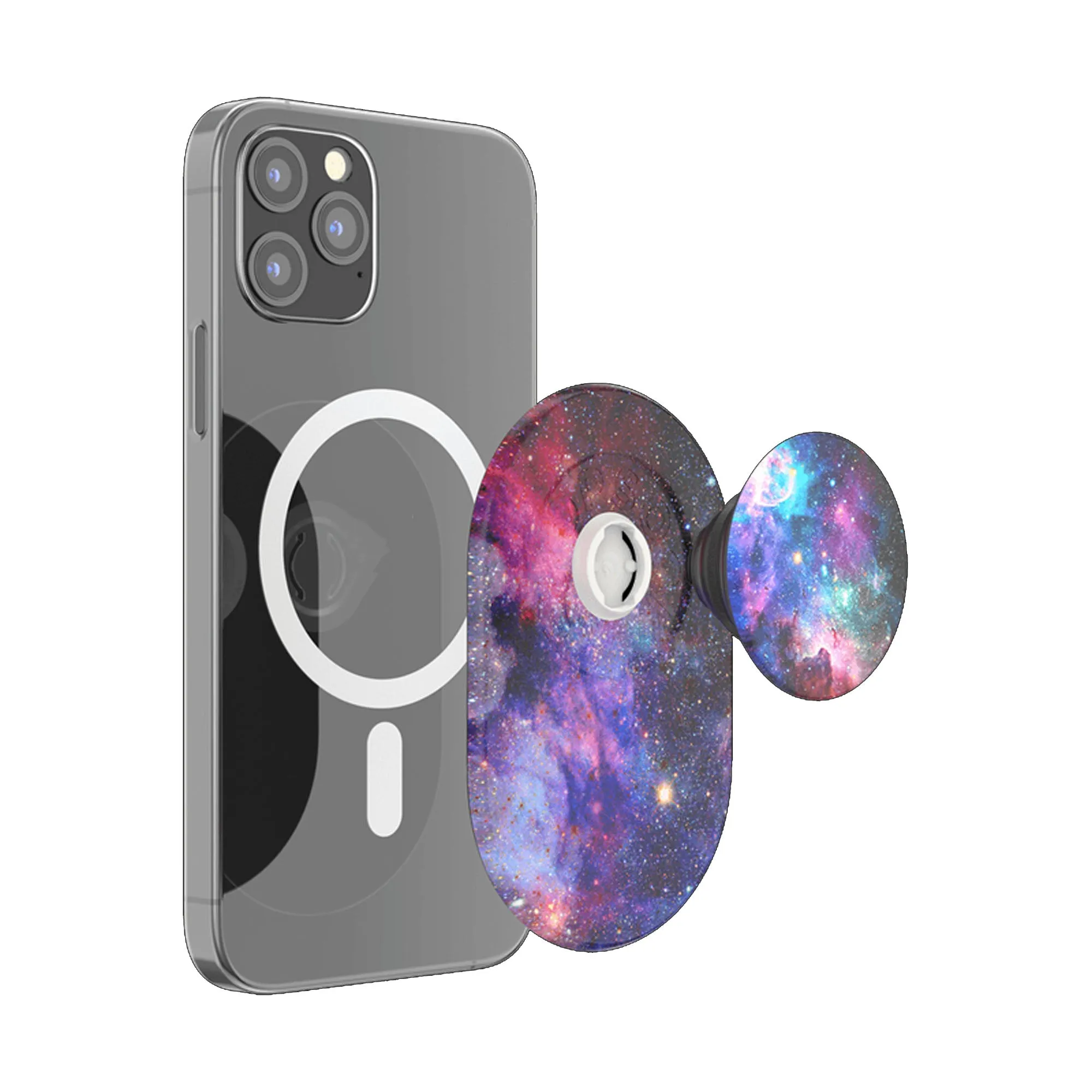 PopSockets Popgrip for Magsafe Magnetic phone grip and stand - Blue Nebula (Barcode : 840173715765 )