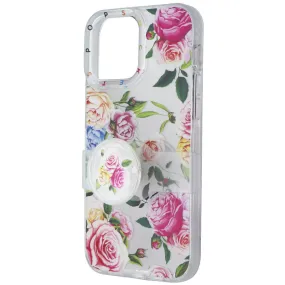 PopSockets Vintage Floral Case for iPhone 13 Pro Max - Clear