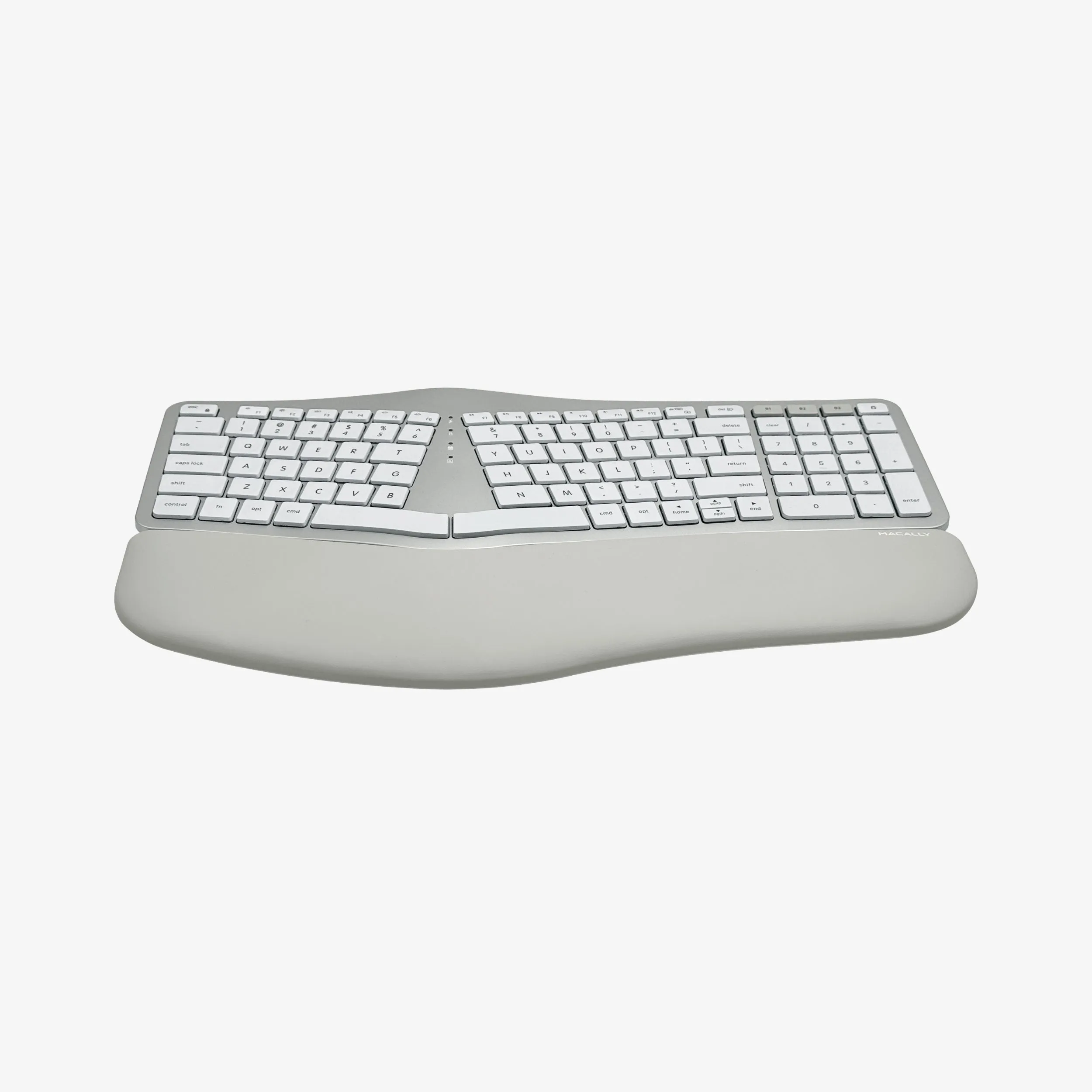 Premium Wireless Ergonomic Keyboard for Mac Bluetooth Devices | Backlit