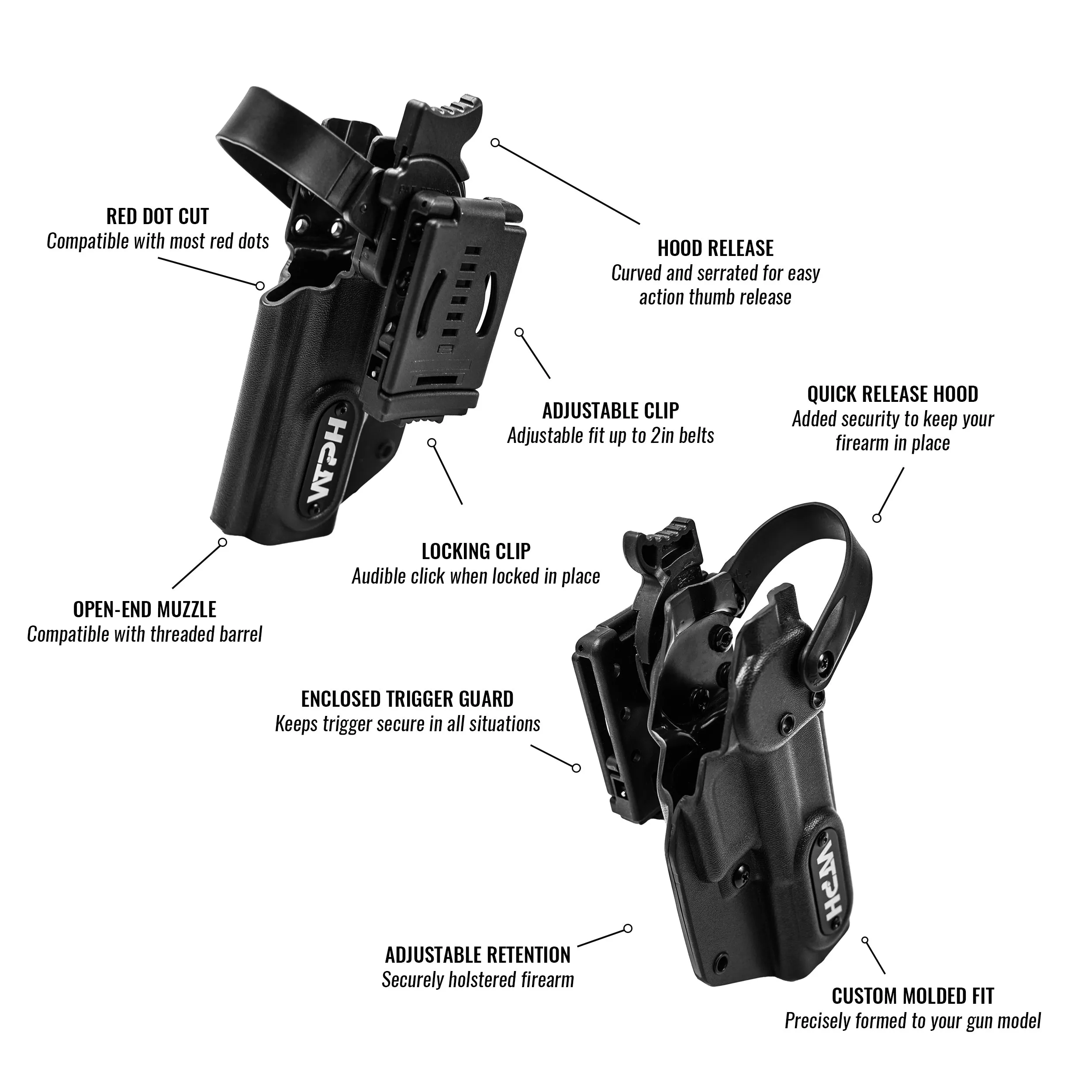 PSA Dagger Full Size SX Level 2 Duty Holster