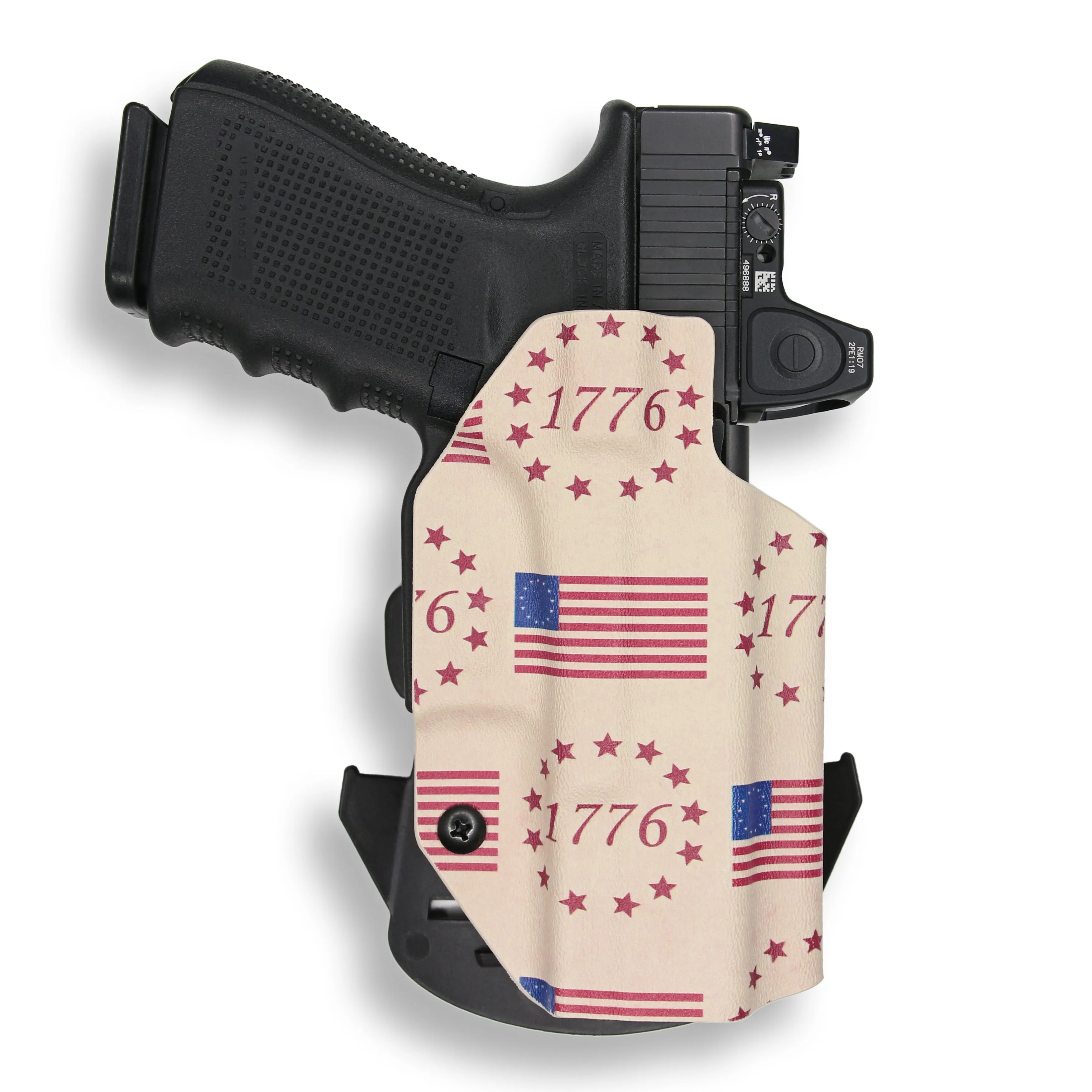 PSA Dagger Full Size SX Red Dot Optic Cut OWB Holster