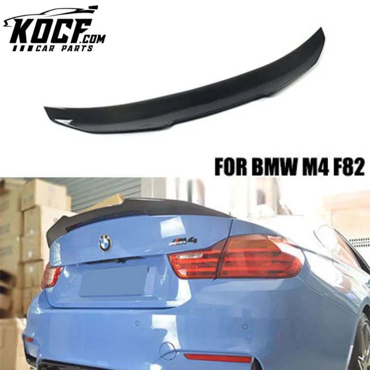 PSM Type Auto Parts Carbon Fiber Rear Spoiler For BMW F82 2014 