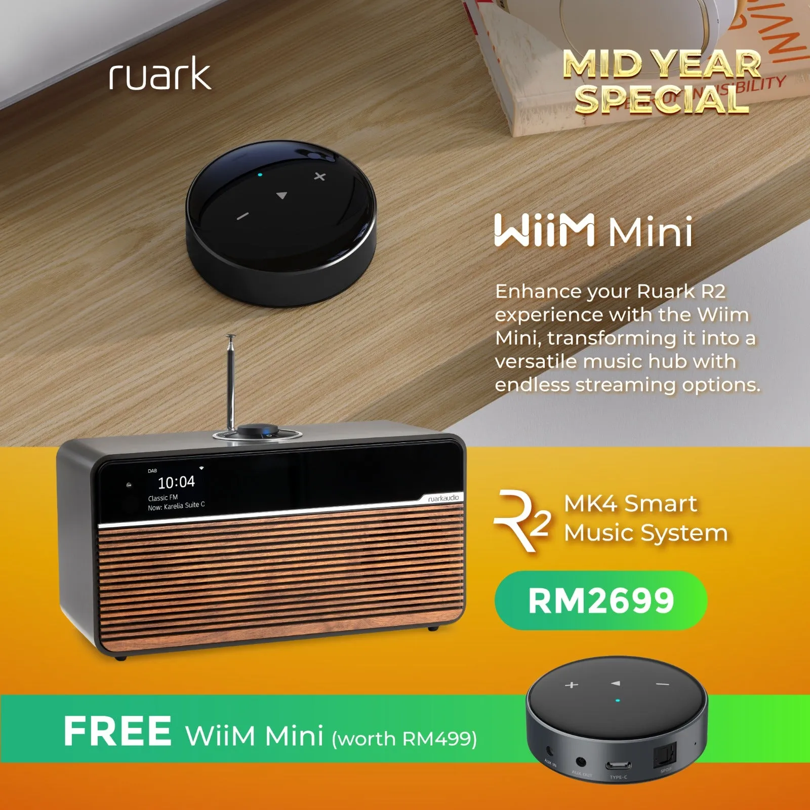 R2 MK4 SMART MUSIC SYSTEM