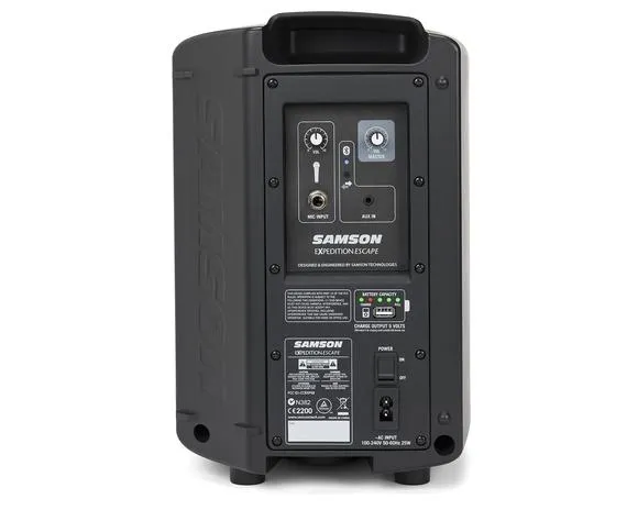 Samson Expedition Escape - Rechargeable Speaker System with Bluetooth