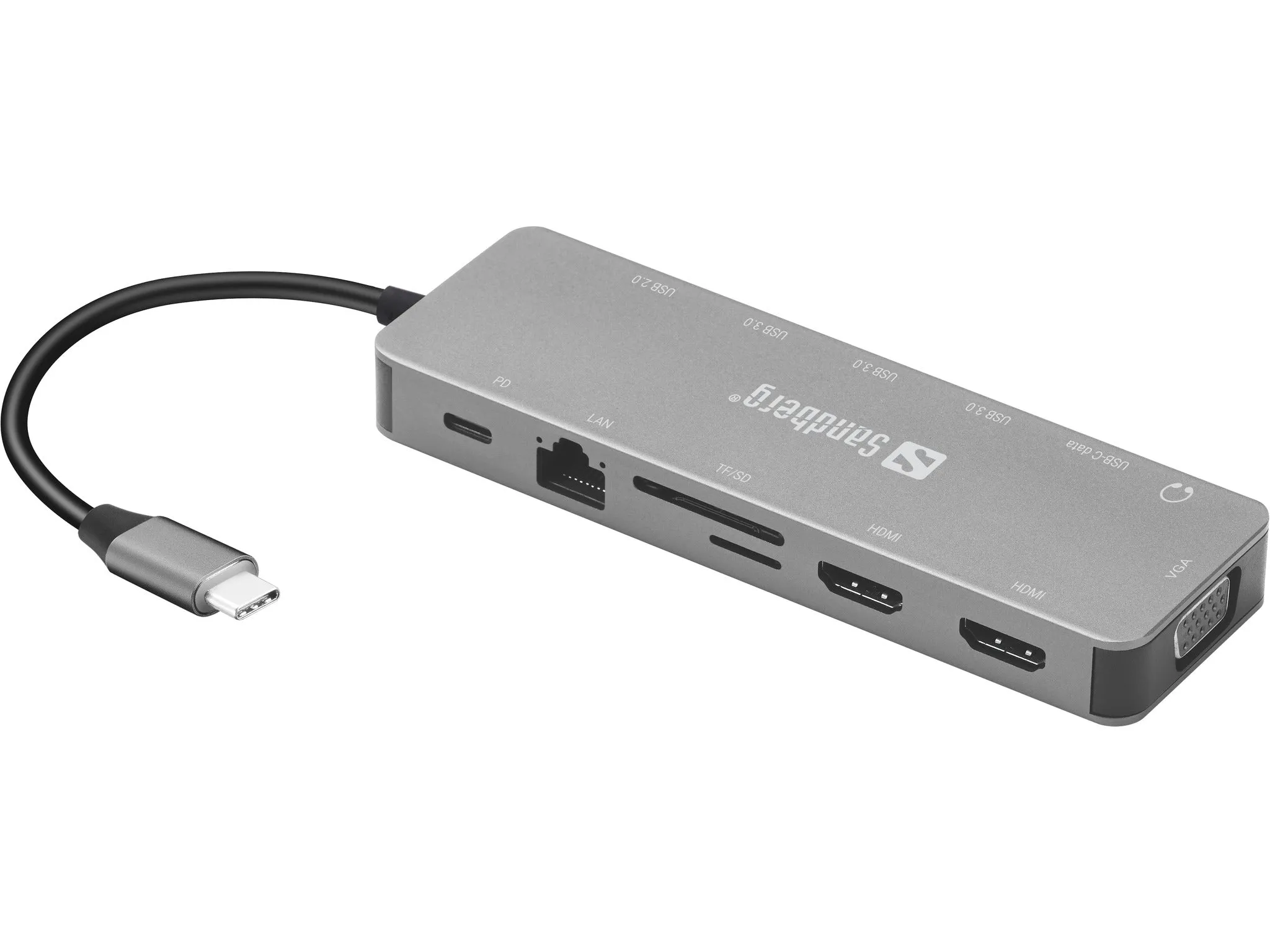 Sandberg 136-45 Usb-C 13-In-1 Pd 100W Traveldock