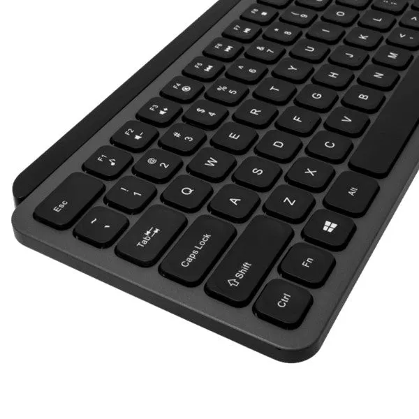 Sbox Wireless Keyboard - Black & Grey | WK-26-US