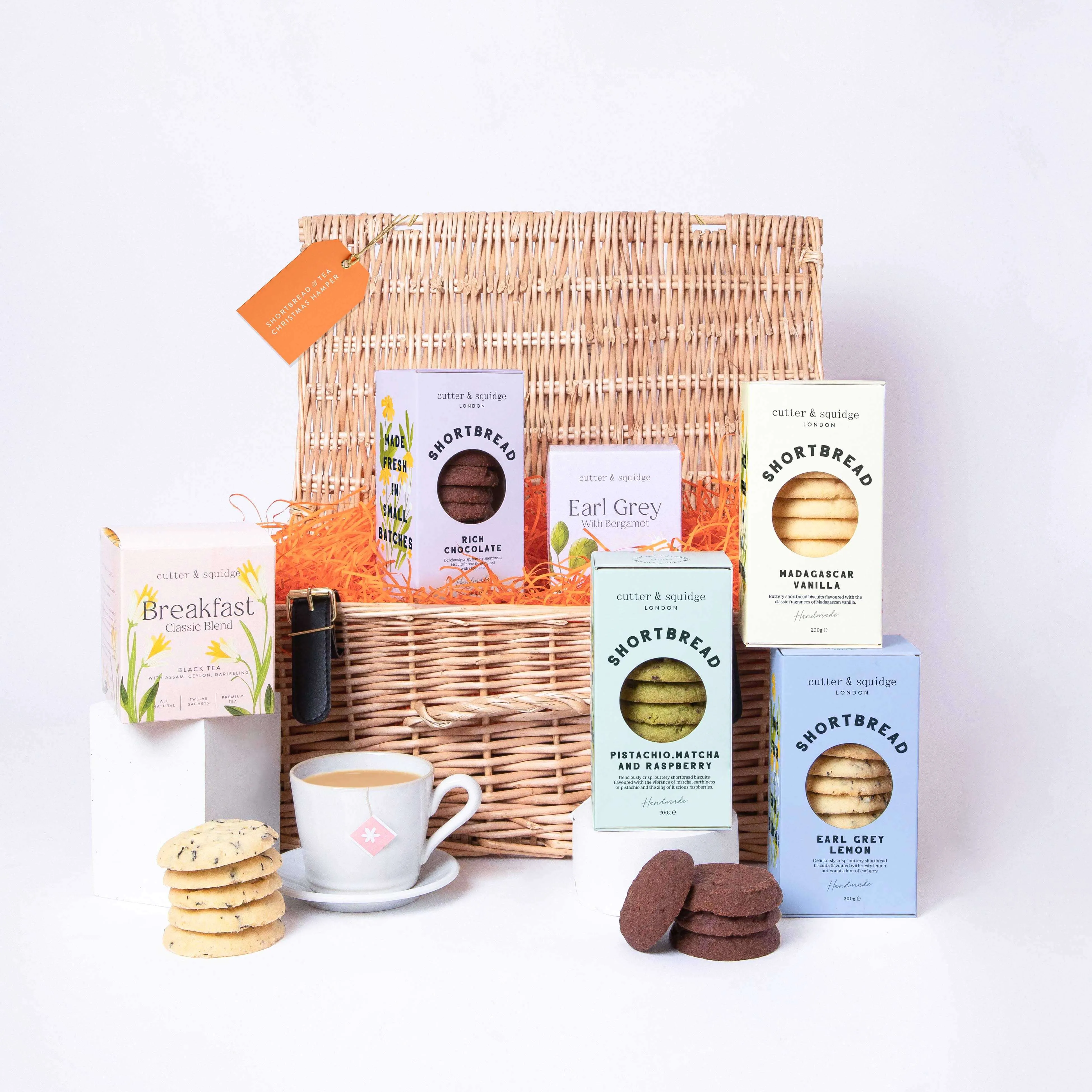 Shortbread And Tea Christmas Hamper