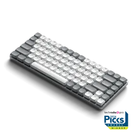 SM1 Slim Mechanical Backlit Bluetooth Keyboard - Dark | M1 Wireless Mouse - Space Gray