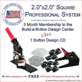 Square 2x2" Professional Kit